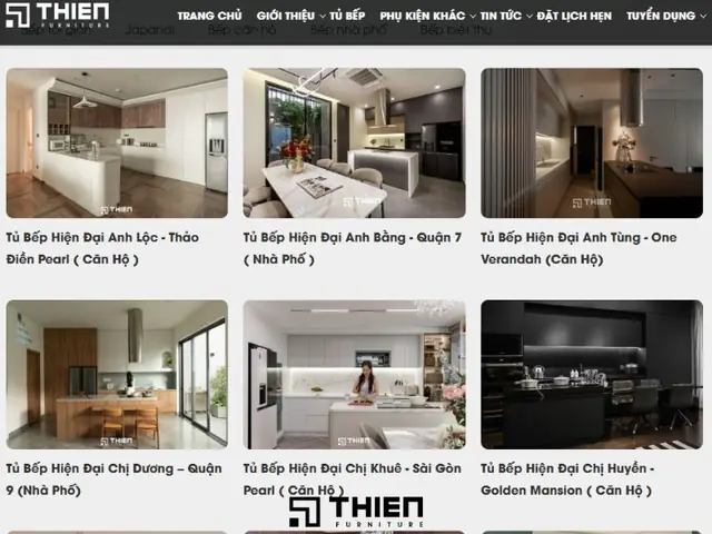 Tủ Bếp Thiên - Thiên Furniture