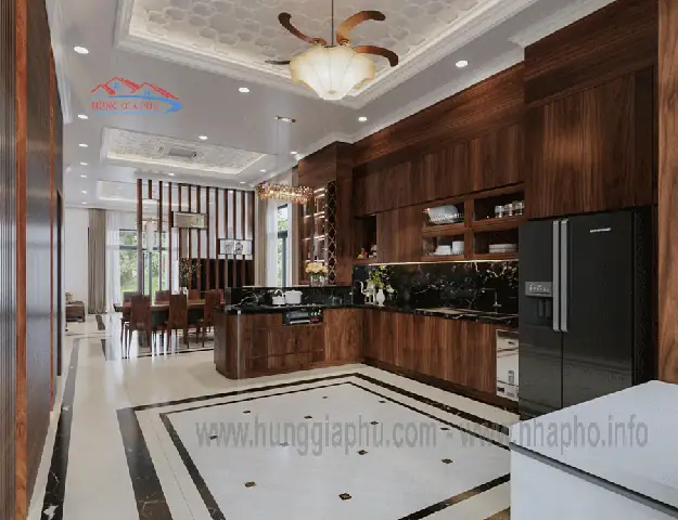 Gỗ Óc Chó Trong Trang Trí Nội Thất Biệt Thự Nhà Phố Gỗ Óc Chó Trong Trang Trí Nội Thất Biệt Thự Nhà Phố