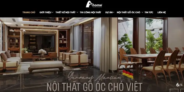 Công Ty Thiết Kế, Thi Công Nội Thất Cao Cấp Ahome