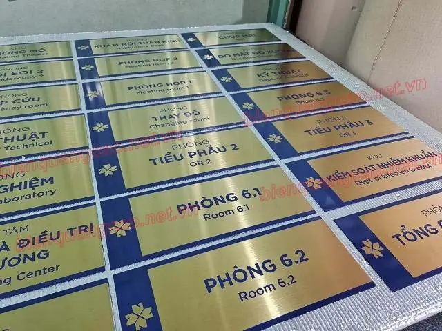 Biển Hiệu Quảng Cáo Đẹp Tại Mỹ Đình - Biển Công Ty, Số Nhà: