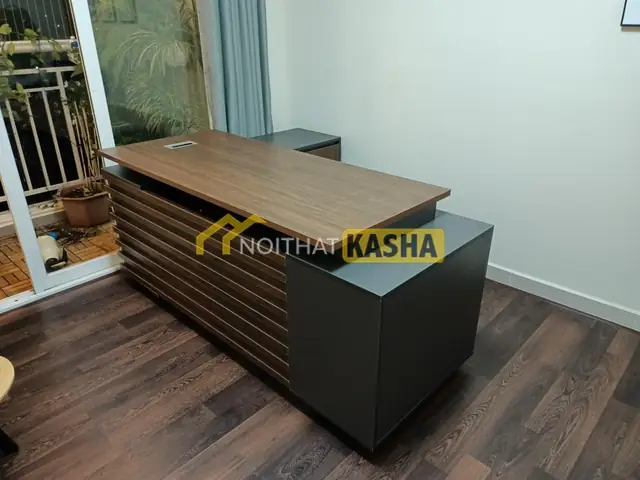 Bàn Văn Phòng Giám Đốc Gỗ Bgđ53