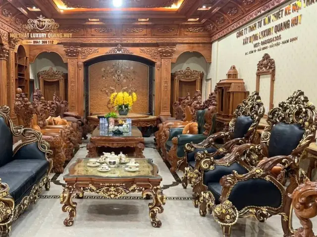Công Ty Sản Xuất Nội Thất Gỗ Luxury Quang Huy