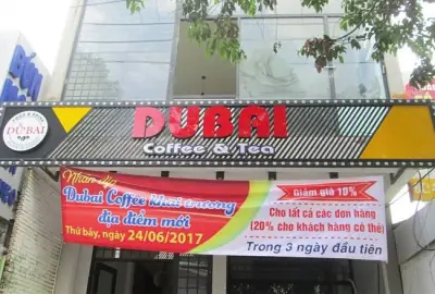 Dự Án Thi Công Bàn Ghế Cafe Quán Cafe Dubai Tại Sài Gòn