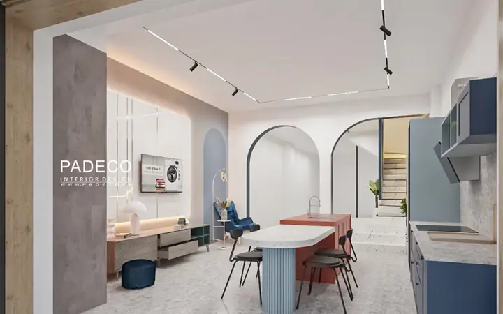 Hình Ảnh Thiết Kế Nội Thất Showroom Công Ty Cổ Phần Nội Thất Padeco