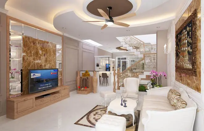 Mẫu Thiết Kế Nội Thất Nhà Phố Tại Bắc Giang – Anh Vịnh 100m2 3 Tầng Mẫu Thiết Kế Nội Thất Nhà Phố Tại Bắc Giang – Anh Vịnh 100m2 3 Tầng