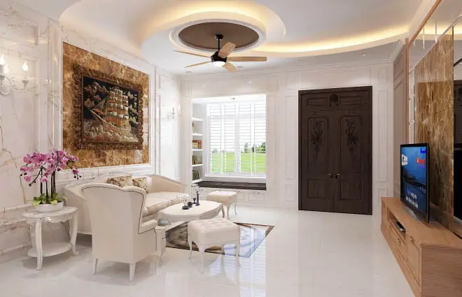 Mẫu Thiết Kế Nội Thất Nhà Phố Tại Bắc Giang – Anh Vịnh 100m2 3 Tầng