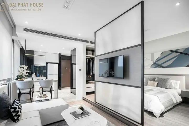 Giải Phóng Thiết Kế Thi Công Nội Thất Chung Cư 1 Phòng Ngủ Tối Ưu
