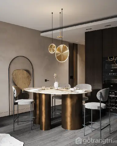 Thiết Kế Nội Thất Chung Cư 92m2 Nhà Chị Lan Tại Chung Cư D2 Giảng Võ