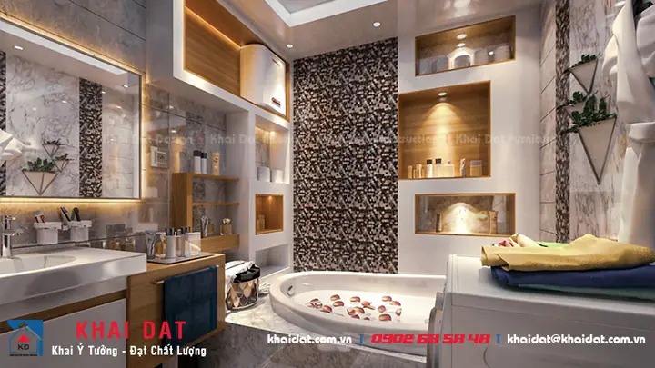 Mẫu Phòng Tắm Phong Cách Hiện Đại