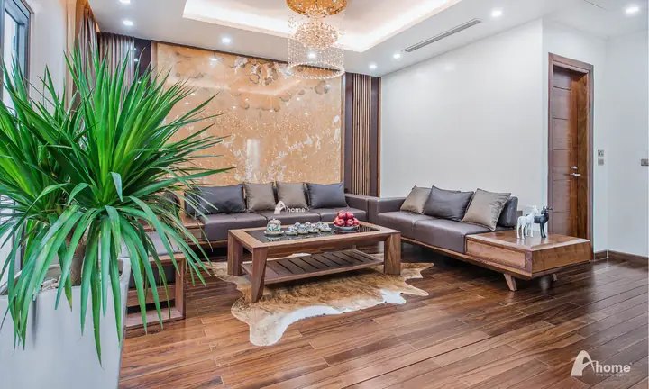 Thi Công Biệt Thự Gỗ Óc Chó Vinhomes Quảng Ninh