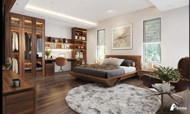Thiết Kế Nội Thất Gỗ Óc Chó Đẳng Cấp Tại Quảng Ninh