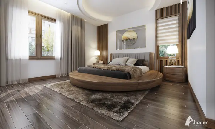 Thiết Kế Nội Thất Gỗ Óc Chó Sang Trọng Tại Quảng Ninh