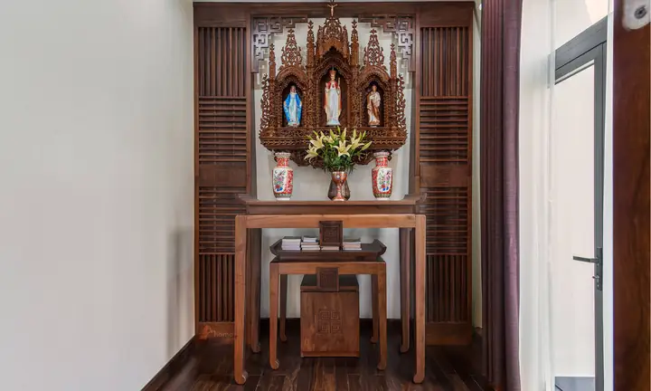 Thi Công Biệt Thự Gỗ Óc Chó Vinhomes Quảng Ninh