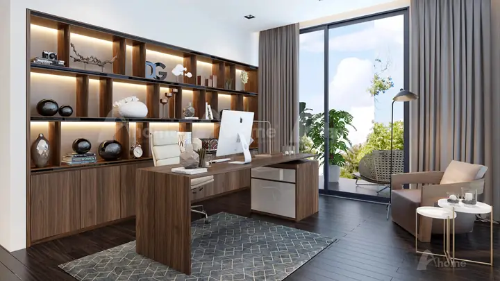 Mẫu Thiết Kế Nội Thất Hiện Đại Cao Cấp Gỗ Óc Chó