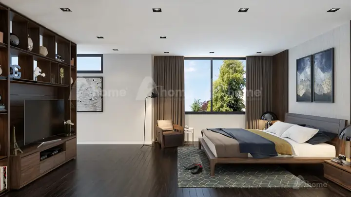 Mẫu Thiết Kế Nội Thất Hiện Đại Cao Cấp Gỗ Óc Chó