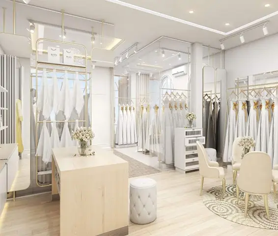 Thiết Kế Nội Thất Showroom Áo Cưới Thiết Kế Nội Thất Showroom Áo Cưới