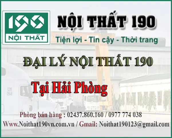 Đại Lý Nhà Máynội Thất 190tại Hải Phòng