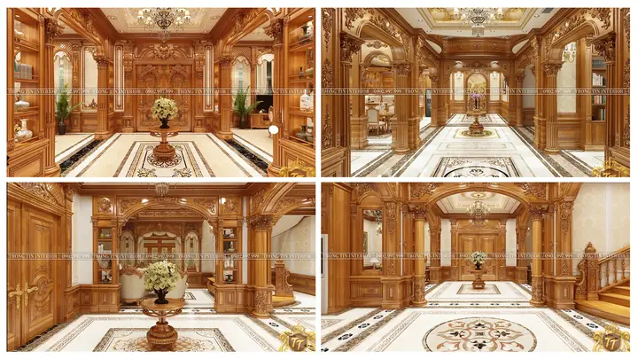 Mẫu Đại Sảnh Cổ Điển - Trọng Tín Interior