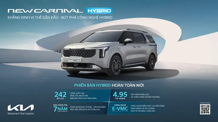 Thaco Auto Giới Thiệu Kia New Carnival Hybrid – Khẳng Định Vị Thế Tiên Phong, Bứt Phá Với Công Nghệ Xanh Hybrid