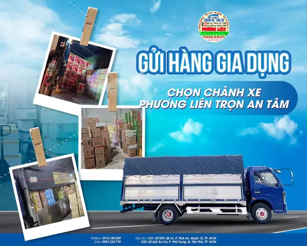 Dịch Vụ Vận Chuyển Hàng Gia Dụng Uy Tín – Chành Xe Phương Liên