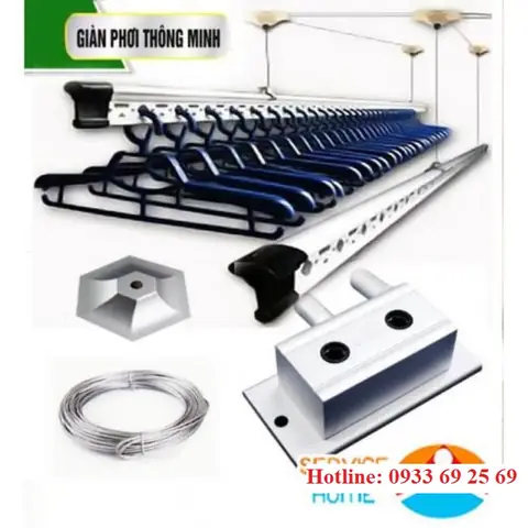 Công Ty Tnhh Trang Trí Nội Thất Hòa Phát Chuyên Cung Cấp Và Lắp Đặt Các Sản Phẩm Giàn Phơi Thông Minh. Cam Kết Nhập Khẩu 100% Sản Phẩm Chính Hãng. Giàn Phơi Nhập Khẩu So2 Là Dòng Sản Phẩm Trục Quay Nhật Bản , Sản Phẩm Được Là Từ Hợp Kim Nhôm, Cáp Lụa Inox 304. Sản Phẩm Chắc Chắn, Bền Đẹp/ Bảo Hành Chính Hãng Dài Hạn Hotline: 0933 69 25 69
