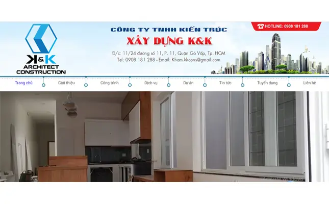 Công Ty Tnhh Kiến Trúc-xây Dựng K&k