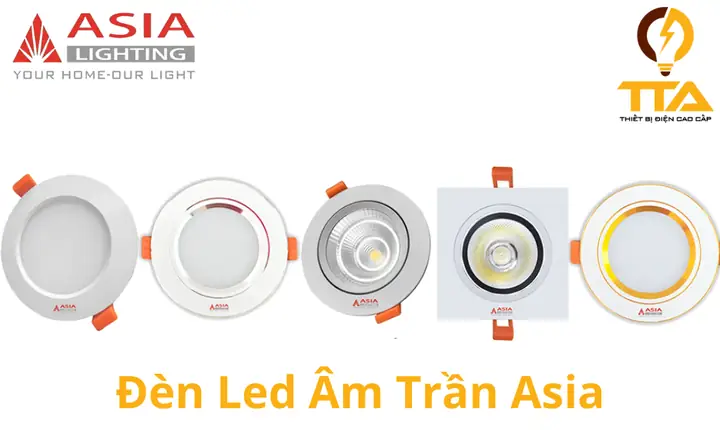 Đèn Led Âm Trần Asia