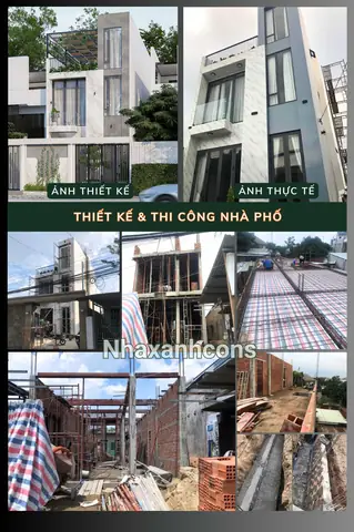 Công Trình Thiết Kế Thi Công Nhà Phố