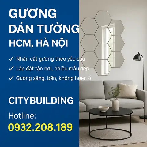 Giá Gương Dán Tường Quận 2 Tphcm – Thi Công Tận Nơi, Báo Giá Rõ Ràng