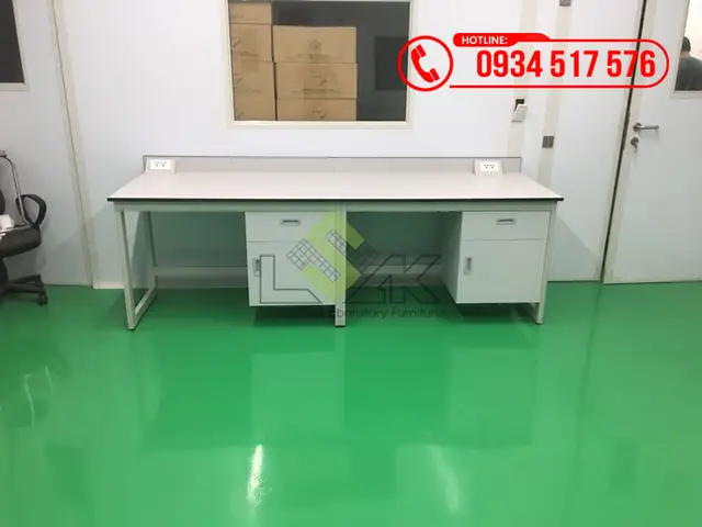 Hình Ảnh Thi Công Nội Thất Phòng Lab Mỹ Phẩm Nhà Máy Công Ty Tnhh Sản Xuất Dược Mỹ Phẩm Lavita
