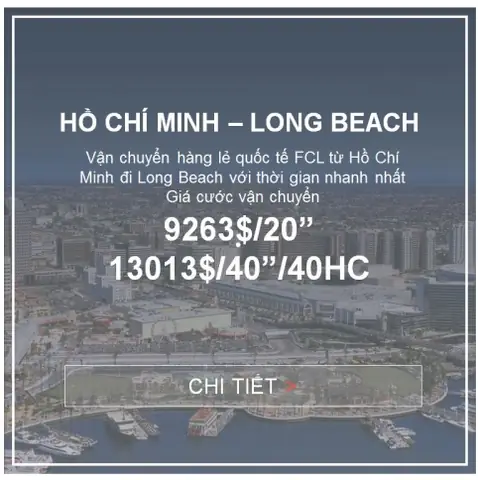 Vận Chuyển Hàng Từ Việt Nam Đi Mỹ, Long Beach (lgb)