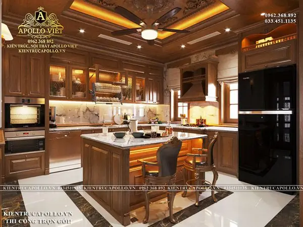 Cận Cảnh Mẫu Thiết Kế Nội Thất Tân Cổ Điển Ở Đồng Nai Ld20001 Cận Cảnh Mẫu Thiết Kế Nội Thất Tân Cổ Điển Ở Đồng Nai Ld20001