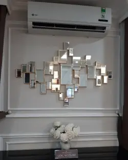 Bộ Gương Phghép 6 Viên Trang Trí Phòng...
