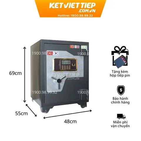 Thông Số Kỹ Thuật Của Két Sắt Việt Tiệp Siêu Cường Kvtsc54 Thép Đúc: Thông Số Kỹ Thuật Của Két Sắt Việt Tiệp Siêu Cường Kvtsc54 Thép Đúc: