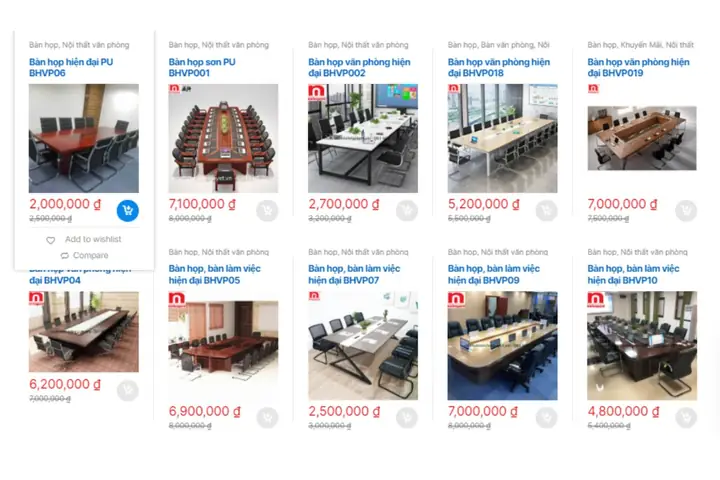 Nội Thất Hoài Phong – Địa Chỉ Mua Bàn Ghế Phòng Họp Quận Hai Bà Trưng Chất Lượng