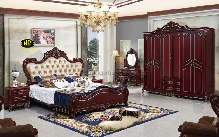 Trọn Bộ Giường Tủ Tân Cổ Điển Trọn Bộ Giường Tủ Tân Cổ Điển