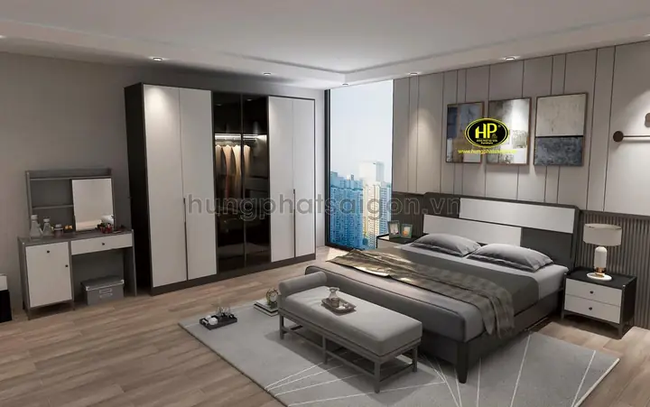 Bộ Giường Tủ Hiện Đại Bộ Giường Tủ Hiện Đại
