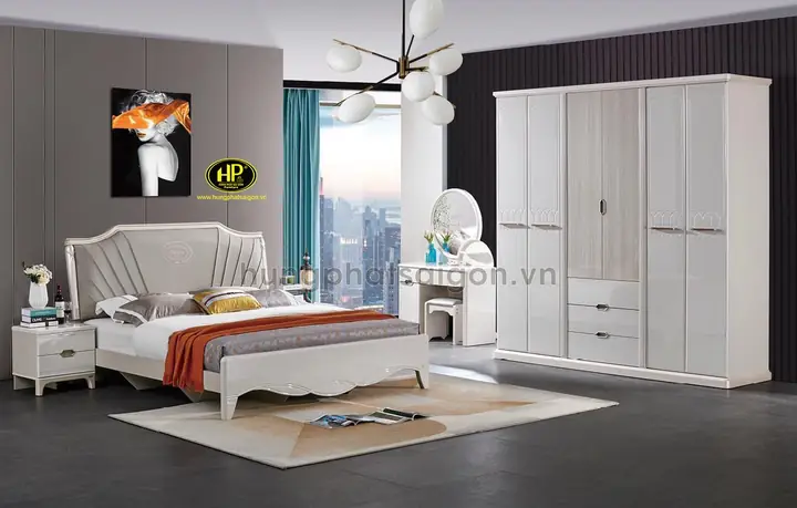 Combo Giường Tủ Cao Cấp Cho Phòng Ngủ Combo Giường Tủ Cao Cấp Cho Phòng Ngủ