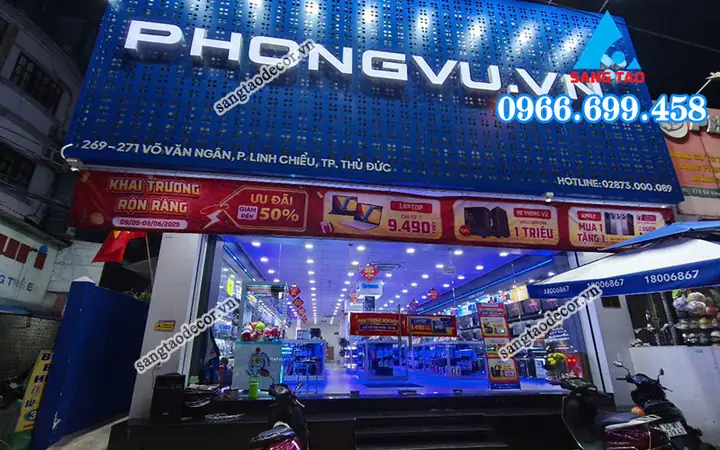 Dự Án Thi Công Nội Thất Showroom Tại Phong Vũ Võ Văn Ngân, Thủ Đức Dự Án Thi Công Nội Thất Showroom Tại Phong Vũ Võ Văn Ngân, Thủ Đức