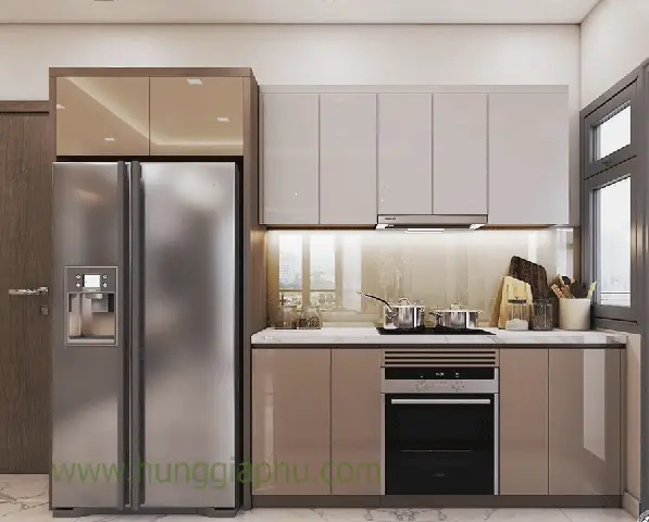 Kích Thước Tủ Bếp Trên Và Tủ Bếp Dưới