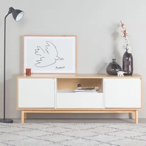 Tủ Kệ Tivi Oslo Màu Gỗ Tự Nhiên