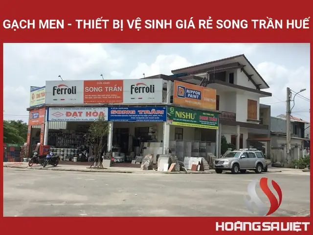 ✅ Gạch Men - Thiết Bị Vệ Sinh Giá Rẻ Song Trần Huế.