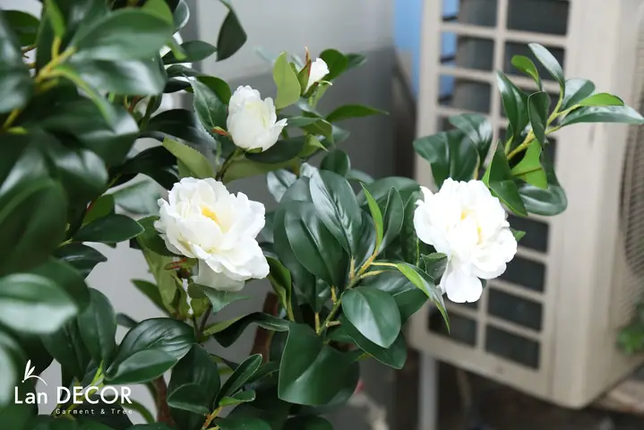 Lợi Ích Trang Trí Cây Hoa Trà Giả