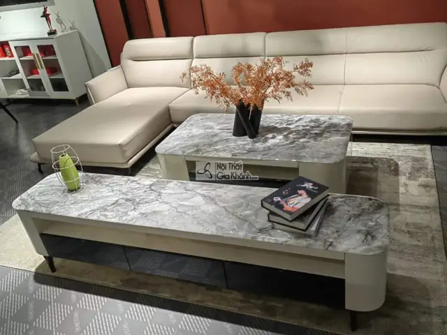Bộ Bàn Trà - Kệ Tivi 8230 Mặt Đá