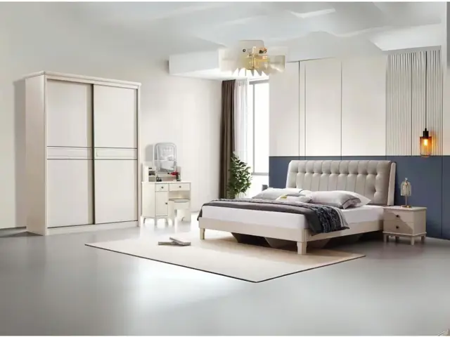 Bộ Giường Ngủ Hiện Đại Bn2464-18