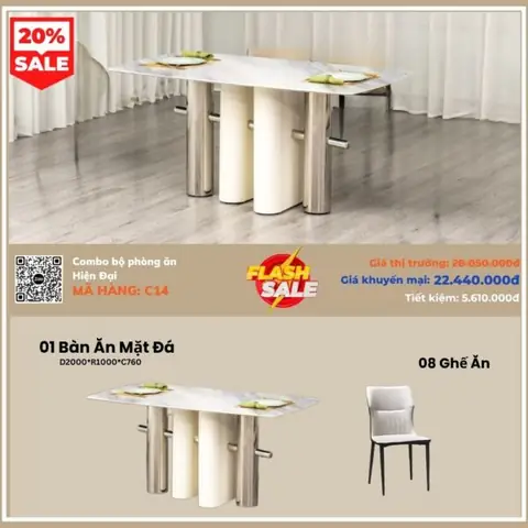 Combo Phòng Ăn Hiện Đại C14