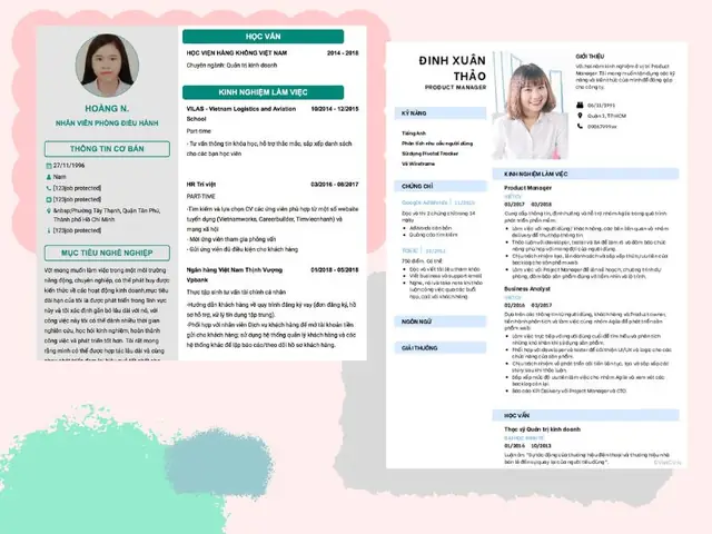 Mẫu Cv Xin Việc Phổ Biến Nhất Dùng Cho Bất Kỳ Vị Trí Nào