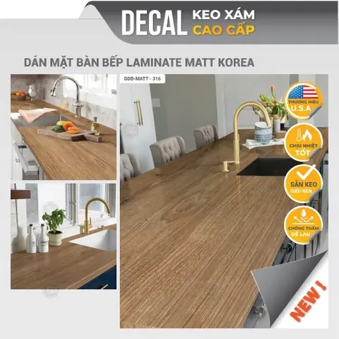 Dán Mặt Bếp Để “hồi Sinh” Bề Mặt Cũ Kỹ