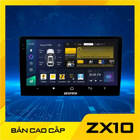 Màn Hình Zestech Zx10 Cao Cấp Và Zx10+ 360 Cao Cấp