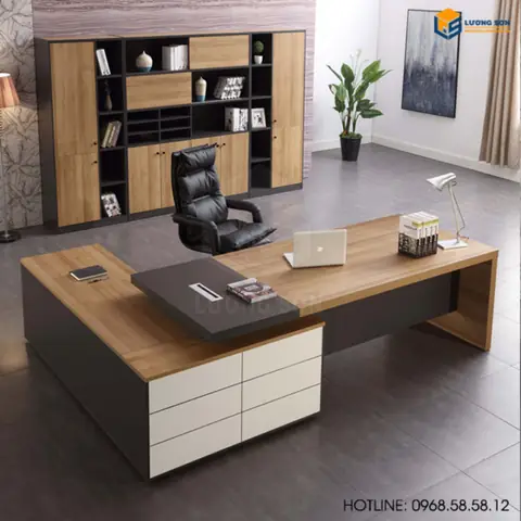 Bàn Làm Việc Giám Đốc Thiết Kế Truyền Thống